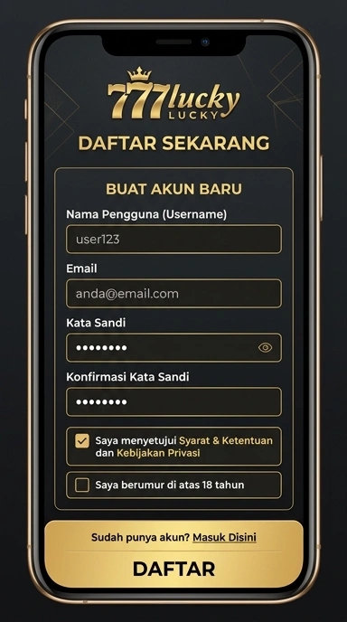 Cara Mudah Membuat Akun Baru 777lucky